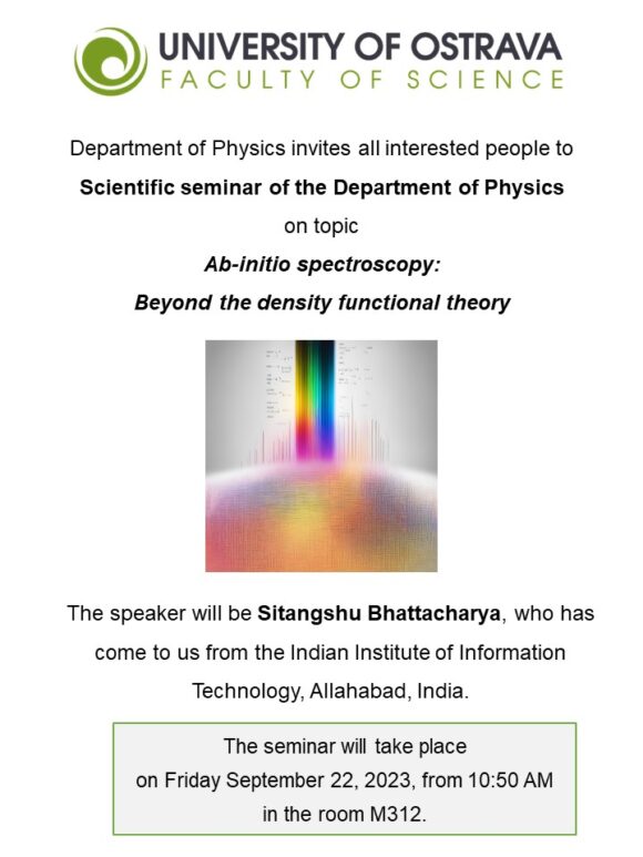 Scientific seminar Department of Physics_22.9.2023